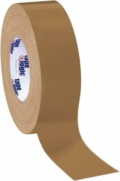 Tape Logic - 2" x 60 Yds Brown Duct Tape - 10 mil, Rubber Adhesive - Caliber Tooling