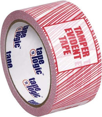 Tape Logic - 3,960" Long, Red/White Security Tape - For Multi-Use - Caliber Tooling