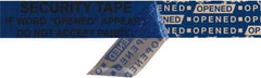 Tape Logic - 2,160" Long, Blue Security Tape - For Multi-Use - Caliber Tooling