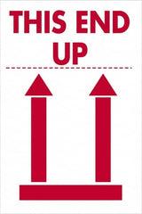 Tape Logic - 3" Long, Red/White Paper Shipping Label - For Multi-Use - Caliber Tooling