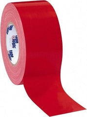 Tape Logic - 3" x 60 Yds Red Duct Tape - 10 mil, Rubber Adhesive - Caliber Tooling