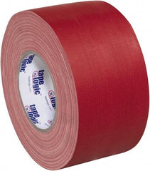 Tape Logic - 3" x 60 Yds Red Gaffers Tape - 11 mil, Rubber Adhesive - Caliber Tooling