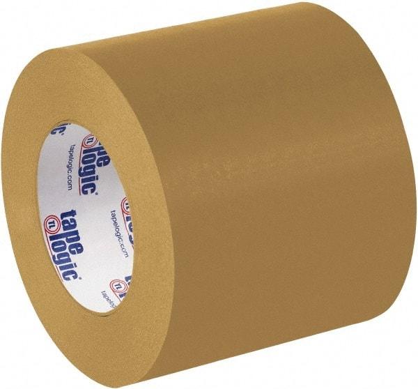 Tape Logic - 4" x 60 Yd Brown Rubber Adhesive Packaging Tape - Paper Backing, 7 mil Thick - Caliber Tooling