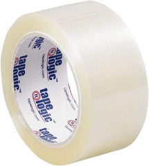 Tape Logic - 2" x 110 Yd Clear Acrylic Adhesive Packaging Tape - Polypropylene Film Backing, 1.6 mil Thick - Caliber Tooling