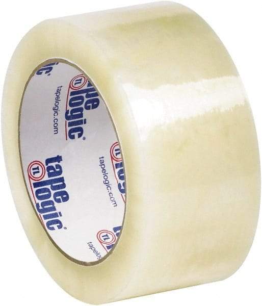 Tape Logic - 2" x 110 Yd Clear Hot Melt Adhesive Packaging Tape - Polypropylene Film Backing, 1.7 mil Thick - Caliber Tooling