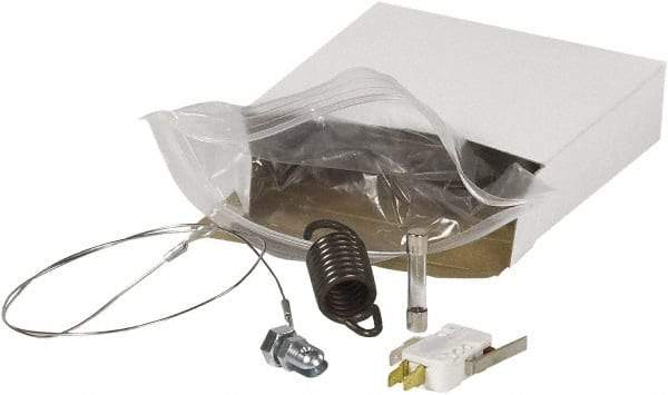 Made in USA - 24" Wide, Portable Shrink Wrap System - Contains Sealing Pad, 5-3 Mil PTFE Glass Cloth Tape for Sealing Arm, 3-10 Mil PTFE Glass Cloth Tape Strips for Sealing Pad Replacement, Wire, Micro Switch, Arm Swing, Fuse - Caliber Tooling