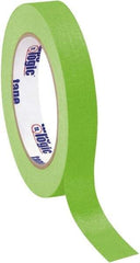 Tape Logic - 3/4" Wide x 60 Yd Long Green Crepe Paper Masking Tape - 4.9 mil Thick - Caliber Tooling