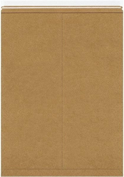 Made in USA - 27" Long x 20" Wide Peel-Off Self-Seal Flat Mailer - Kraft - Caliber Tooling