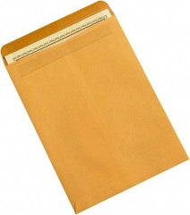 Made in USA - 12" Long x 9" Wide Self Seal Natural Kraft Envelope - Kraft - Caliber Tooling