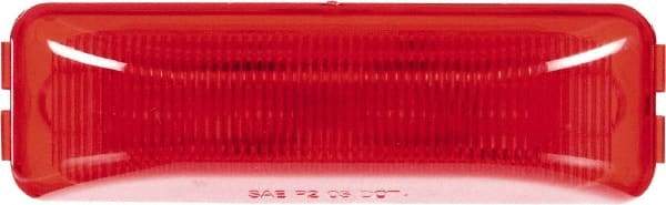 Truck-Lite - 4" Long, Red LED Marker Clearance - 12 Volts - Caliber Tooling