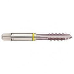 M20x2.5 6H 4-Flute Cobalt Yellow Ring Spiral Point Plug Tap-MolyGlide - Caliber Tooling