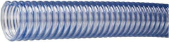 Kuriyama of America - 3" ID x 3.64" OD, 40 Max psi, 28 In. Hg, Dry Material Handling & Transfer Hose - PVC, -4 to 150°F, 6" Bend Radius, 100' Coil Length, Transparent - Caliber Tooling