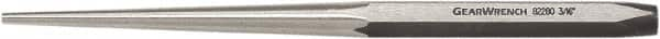 GearWrench - 5/32" Long Taper Punch - 8-1/2" OAL, Alloy Steel - Caliber Tooling