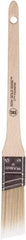 Wooster Brush - 1" Angled Polyester Angular Brush - 2-3/16" Bristle Length, 6" Wood Fluted Handle - Caliber Tooling