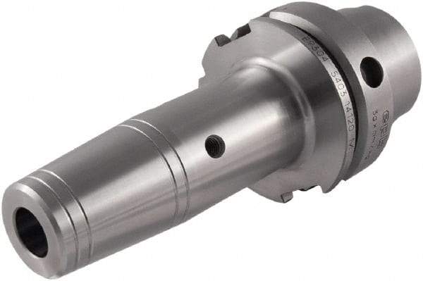 Seco - 16mm Hole Diam, HSK100A Taper Shank Shrink Fit Tool Holder & Adapter - 71mm Projection, 27mm Nose Diam, 39mm Clamping Depth, Through Coolant - Exact Industrial Supply