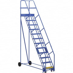 Vestil - 156" High 350 Lb Capacity 12 Step Ladder - Caliber Tooling