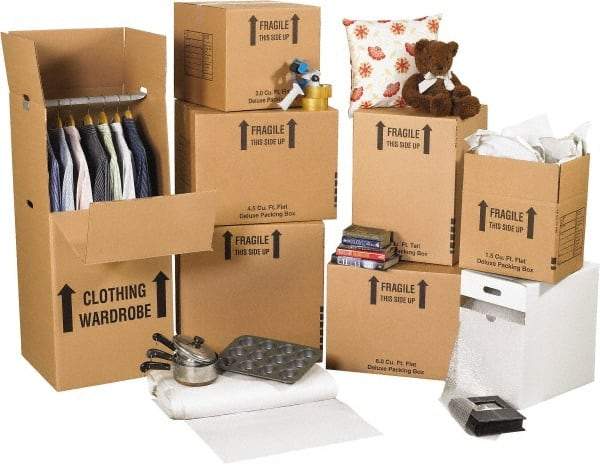 Made in USA - Moving & Box Kits Kit Type: Home Moving Kit Number of Boxes: 57 - Caliber Tooling