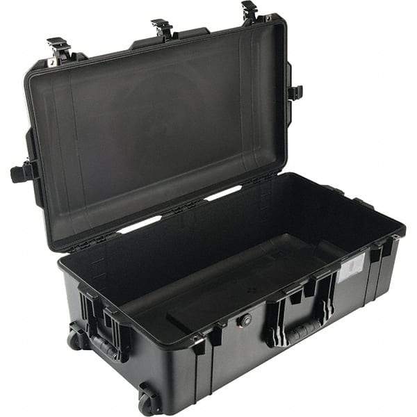 Pelican Products, Inc. - 18-13/32" Wide x 11-1/64" High, Aircase w/Wheels - Black - Caliber Tooling