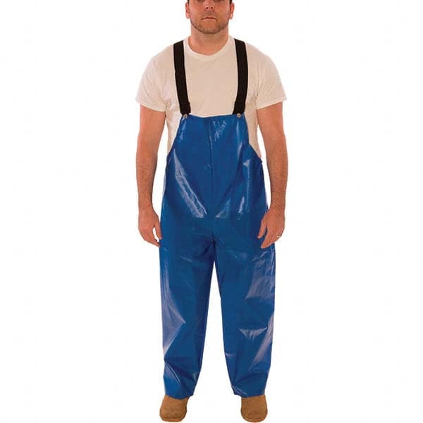 Tingley - Size M Blue Chemical Waterproof Bib Overall - Caliber Tooling