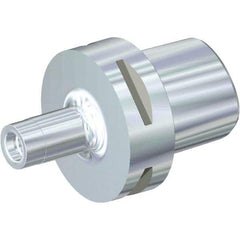 Kennametal - PSC63 Outside Modular Connection, DL12 Inside Modular Connection, PSC to DL Taper Adapter - 50mm Projection, 88.09mm OAL, Through Coolant - Exact Industrial Supply