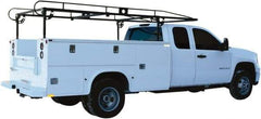 Buyers Products - Steel Ladder Rack - 174" Long, Black, For Use with Vans - Caliber Tooling