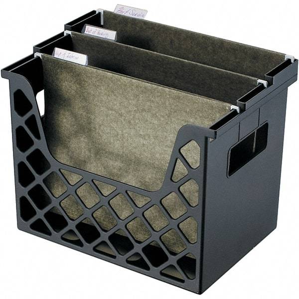 UNIVERSAL - Black File Boxes-Portable - Plastic - Caliber Tooling