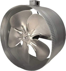 Suncourt - 16" Diam, 1.57 Amp, 120 Volt Duct Fan - 1,100 CFM, 1,180 RPM, Single Speed - Caliber Tooling