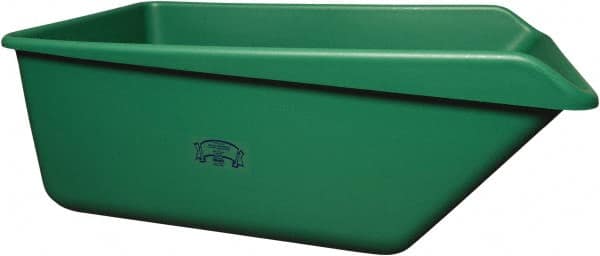 Remco - 149 Gal Green Rectangular Polyethylene Tub - 21-3/4" High x 32" Diam - Caliber Tooling