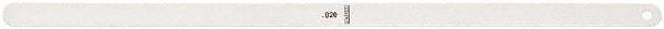 Starrett - Feeler Gages   Thickness (Decimal Inch): 0.0200    Leaf Length (Inch): 12 - Caliber Tooling