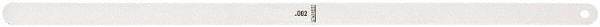 Starrett - Feeler Gages   Thickness (Decimal Inch): 0.0020    Leaf Length (Inch): 12 - Caliber Tooling