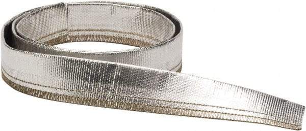 Atlantex - 3-1/2" ID Silver Radiant Heat Shield for Hoses - 25' Long, -40 to 425°F - Caliber Tooling