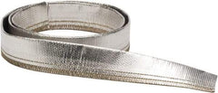 Atlantex - 1-1/2" ID Silver Radiant Heat Shield for Hoses - 25' Long, -40 to 425°F - Caliber Tooling