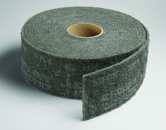 4'' x 30 ft. - Grade S Very Fine Grit - Scotch-Brite Clean & Finish Non Woven Abrasive Roll - Caliber Tooling