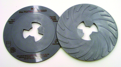 7" - Disc Pad Face Plate - Ribbed - Medium - Caliber Tooling