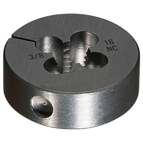 M3.5x0.6 13/16 OD 710M HSS Round Adjustable Die - Metric - Exact Industrial Supply