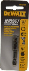 DeWALT - 1/4" Magnetic Nutsetter - 1/4" Hex Drive, 1-7/8" OAL - Caliber Tooling