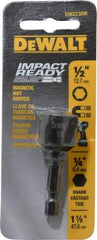 DeWALT - 7/8" Magnetic Nutsetter - 1/4" Hex Drive, 1-7/8" OAL - Caliber Tooling