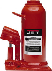 Jet - Manual Bottle, Screw, Ratchet & Hydraulic Jacks Type: Hydraulic Bottle Jack Load Capacity (Ton): 60 (Inch) - Caliber Tooling