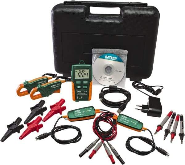 Extech - 10 VAC to 600 VAC, Voltage Tester - LCD Display, AAA Power Supply - Caliber Tooling