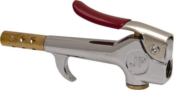 Value Collection - 200 Max psi Safety Booster Thumb Lever Blow Gun - 1/4 NPT, Chrome Plated Zinc - Caliber Tooling