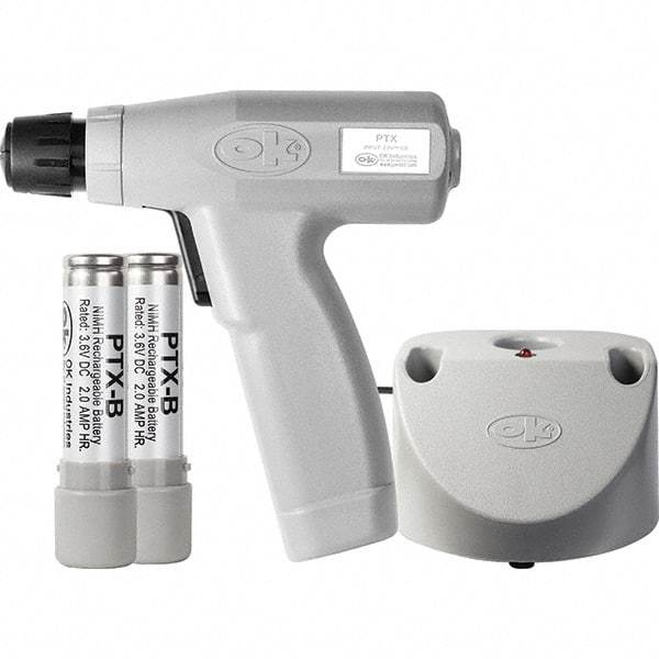 OK Industries - 32, 18 AWG, Plastic and Steel, Squeeze Gun Wrapping and Unwrapping Tool - Noninsulated - Caliber Tooling