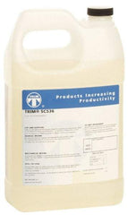 Master Fluid Solutions - Trim SC536, 1 Gal Bottle Cutting & Grinding Fluid - Semisynthetic, For Drilling, Reaming, Tapping - Caliber Tooling