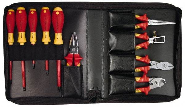 Wiha - 10 Piece Insulated Hand Tool Set - Comes in Tool Box - Caliber Tooling