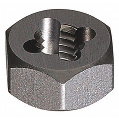 ‎1-1/8-12 377 Carbon Steel Hexagon Rethreading Die - Exact Industrial Supply