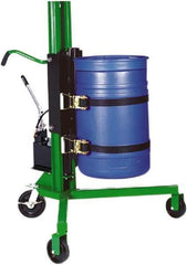 Valley Craft - 1,000 Lb Load Capacity, 30, 55 & 85 Gal Drum Lifter - For 30 Gal, 55 Gal & 85 Gal Drums - Caliber Tooling