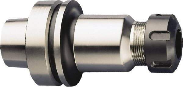 HAIMER - 0.5mm to 7mm Capacity, 2.95" Projection, HSK63F Hollow Taper, ER11 Collet Chuck - 0.0001" TIR - Exact Industrial Supply