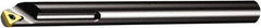 Sandvik Coromant - 7mm Min Bore Diam, 100mm OAL, 6mm Shank Diam, E..STUCR/L..-GR Indexable Boring Bar - TCEX 1(1)00, TCEX 05 01 00 Insert, Screw or Clamp Holding Method - Caliber Tooling