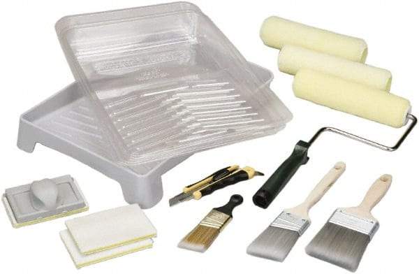 Ability One - Trim Paint Roller Kit - Includes Paint Tray, Roller Cover & Frame - Caliber Tooling