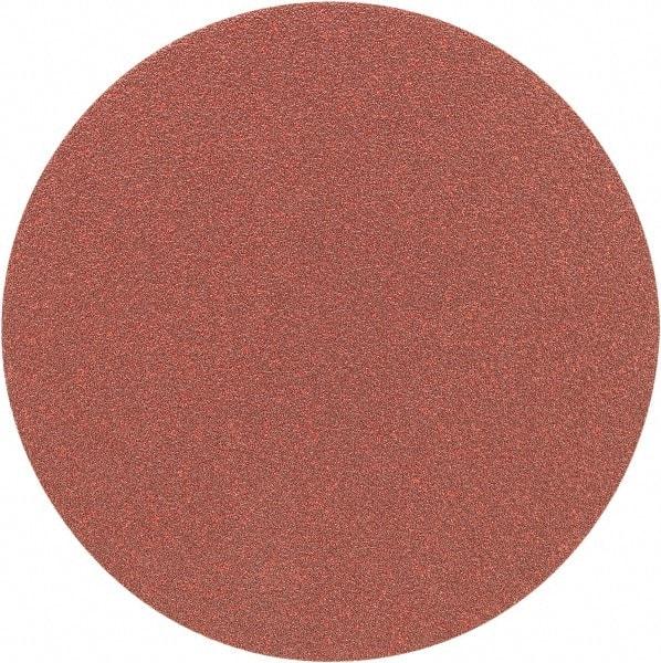 Porter-Cable - 5" Diam, 100 Grit Aluminum Oxide Adhesive PSA Disc - Fine Grade, Tan, C Weighted Backing, Flexible, 13,000 Max RPM - Caliber Tooling