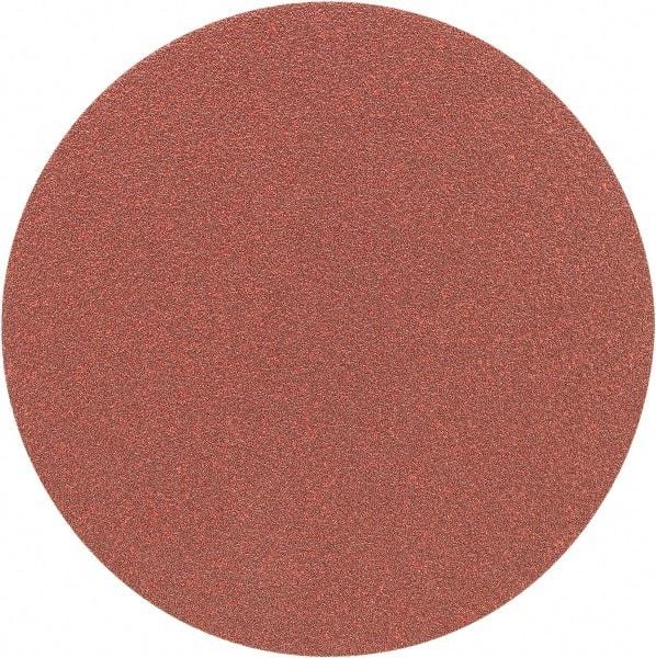 Porter-Cable - 5" Diam, 220 Grit Aluminum Oxide Adhesive PSA Disc - Very Fine Grade, Tan, C Weighted Backing, Flexible, 13,000 Max RPM - Caliber Tooling